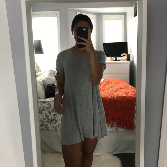 Winners T-Shirt Dress Grey Size small - Picture 1 of 1